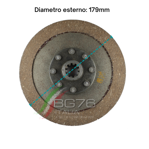 DISCO FRIZIONE D=179mm Z=10 (22X18)