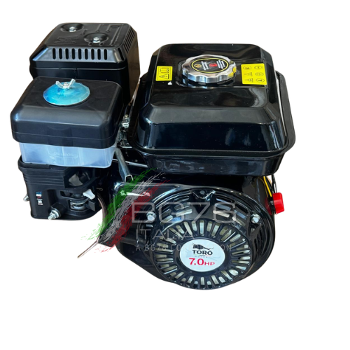 MOTORE TORO MOTORI A BENZINA 7 HP 210cc CON AVVIAMENTO MANUALE POSIZIONAMENTO LATERALE TIPO HONDA CILINDRICO 19mm