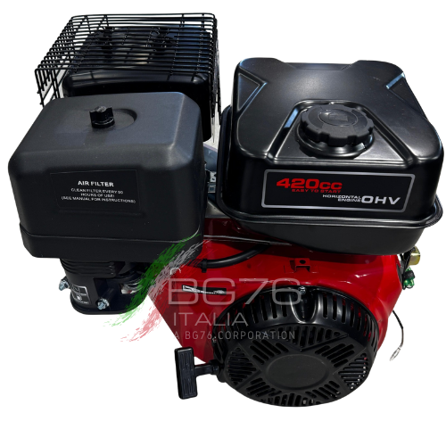 MOTORE PLANTY 12HP 420cc CON AVVIAMENTO ELETTRICO ALBERO CILINDRICO 25,4mm - Imagen 2