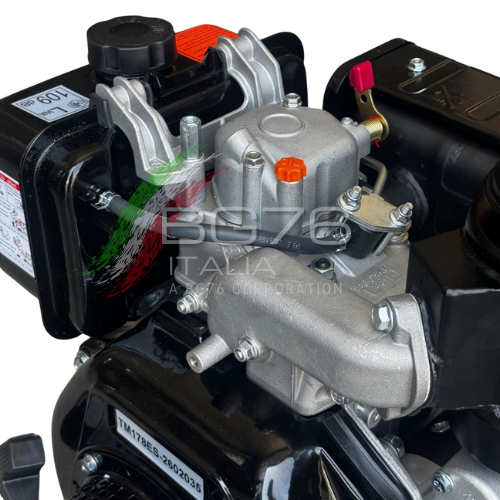 MOTORE TORO MOTORI DIESEL 7 HP CON AVVIAMENTO ELETTRICO TORO MOTORI TIPO YANMAR TM178ES CONICO 23mm - Image 7