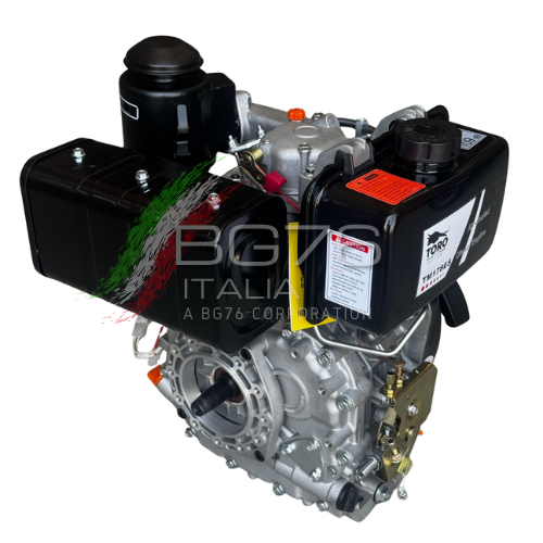 MOTORE TORO MOTORI DIESEL 7 HP CON AVVIAMENTO ELETTRICO TORO MOTORI TIPO YANMAR TM178ES CONICO 23mm - Image 8