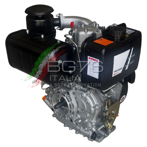 MOTORE TORO MOTORI DIESEL 12 HP CON AVVIAMENTO ELETTRICO TORO MOTORI TIPO YANMAR TM188ES CONICO 23mm - Image 8