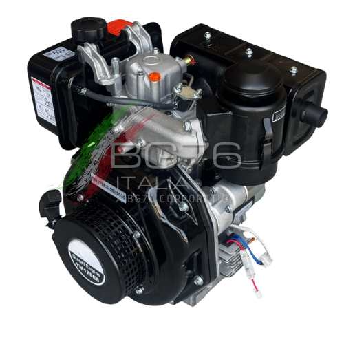 MOTORE TORO MOTORI DIESEL 7 HP CON AVVIAMENTO ELETTRICO TORO MOTORI TIPO YANMAR TM178ES CONICO 23mm - Image 9