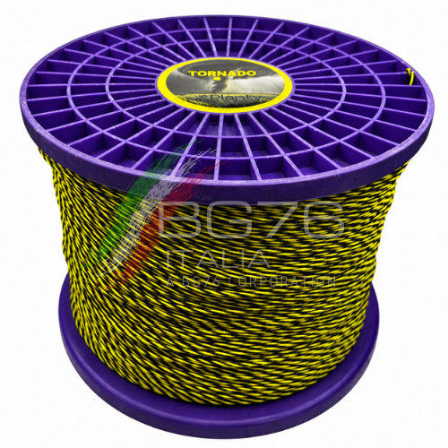 FILO TORNADO ELICOIDALE 10KG PER DECESPUGLIATORE 4mm 780MT
